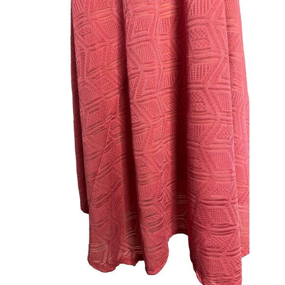 Live and let live women’s shift dress size XL Pink Midi Stretch Y2K - Picture 7 of 14